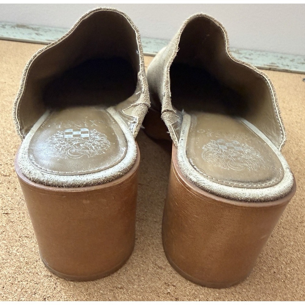 Vince Camuto Rimindel Platform Mule Camel Brown Size 7.5 - Picture 7 of 10